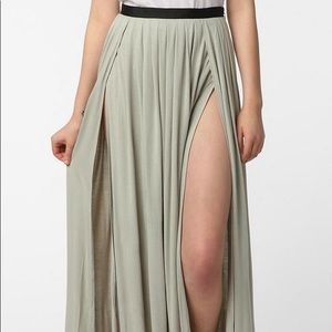 Urban Outfitters Ecote Maxi Skirt with slits